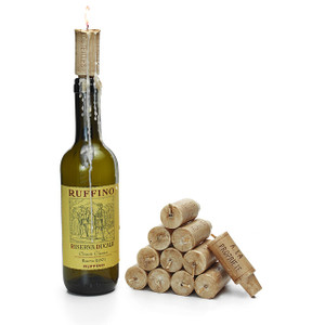Wine Cork Candles - Set Of 12