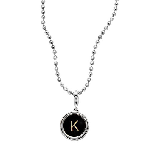 Typewriter Key Necklace