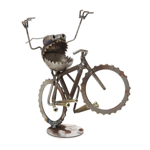 Wheelie Desktop Sculpture