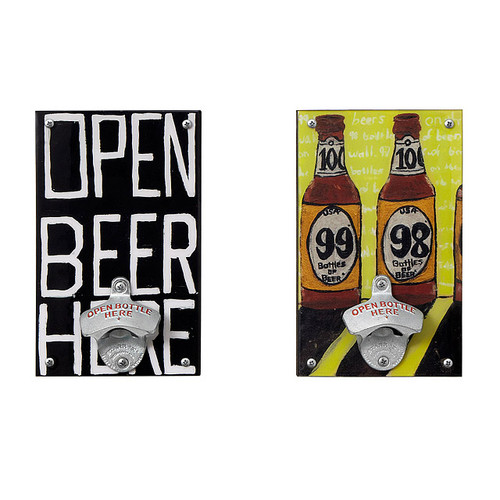 Wall Mounted Bottle Opener