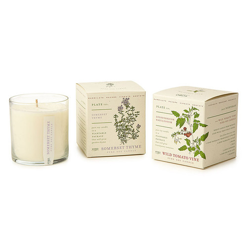 Plant The Packaging Herb And Veggie Candles