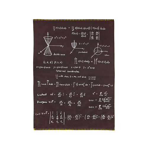 Math Dish Towel