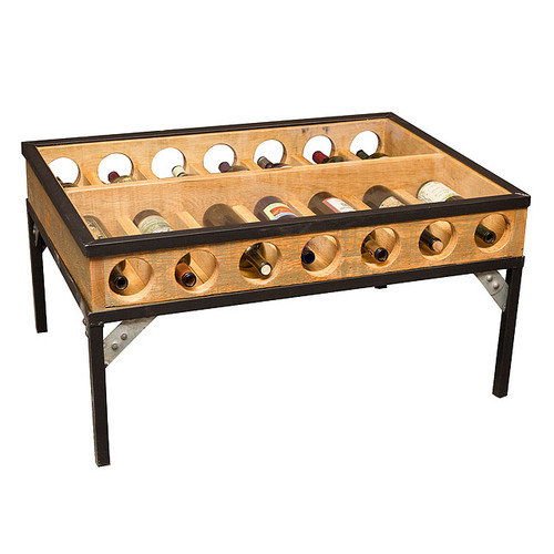 Wine Display Coffee Table