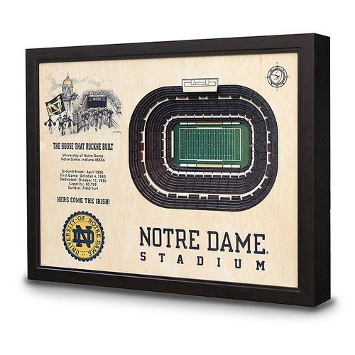 College Football Stadium Art