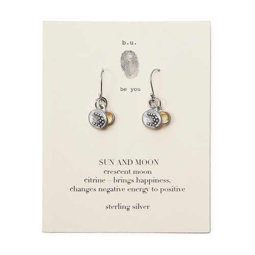 Sun And Moon Earrings