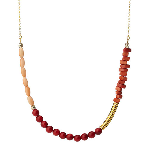 Tagua Rosa Necklace