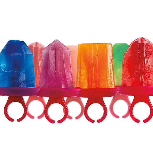 Ring Jewel Ice Pop Mold - Set Of 6