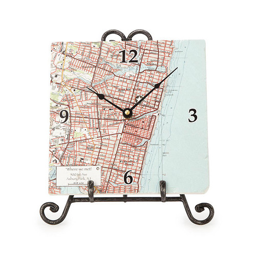 Personalized Map Clock