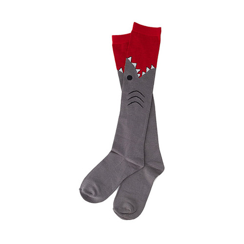 Shark Knee High Socks - Womens