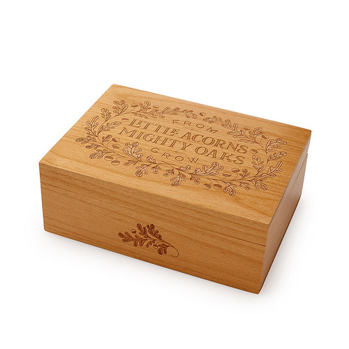 Mighty Acorn Heirloom Keepsake Box