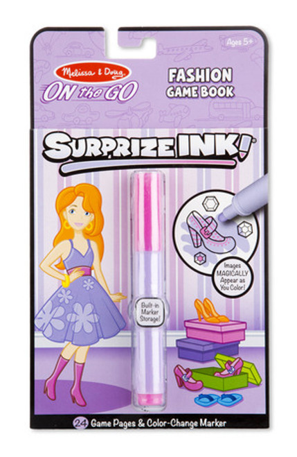 Surprize Ink! Fashion - ON the GO Travel Activity Book