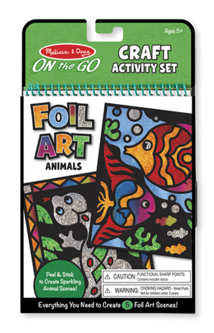 On-the-Go Crafts - Foil Art Animals