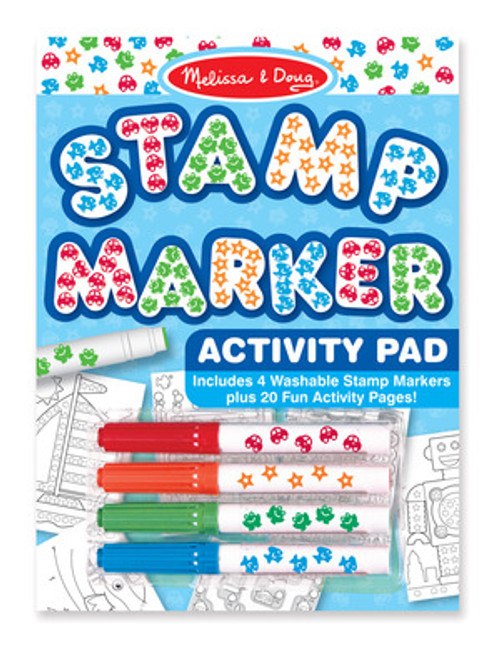Stamp Marker Activity Pad - Blue