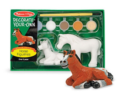 Decorate-Your-Own Horse Figurines