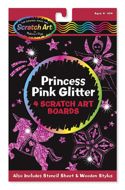 Scratch Art® Princess Pink Glitter pack