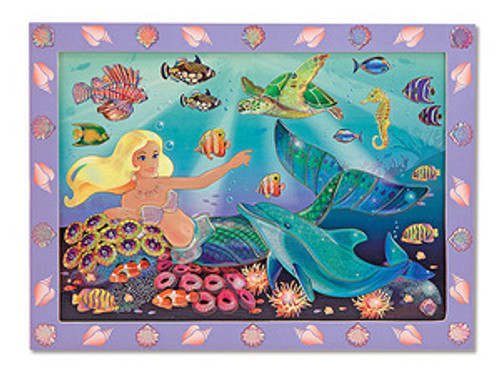 Mermaid Reef Peel & Press Sticker by Numbers