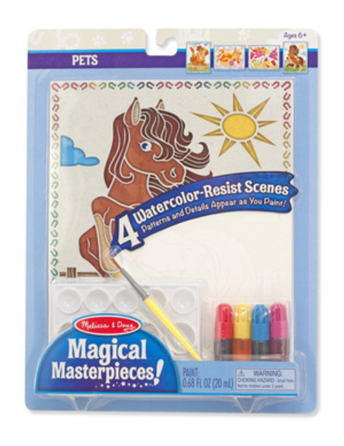 Magical Masterpieces - Watercolor Resist - Pets