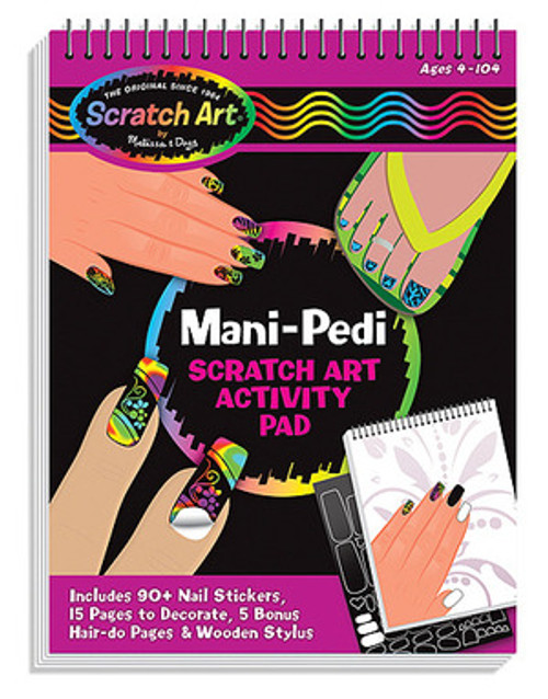 Scratch Art® Activity Pad - Mani-Pedi