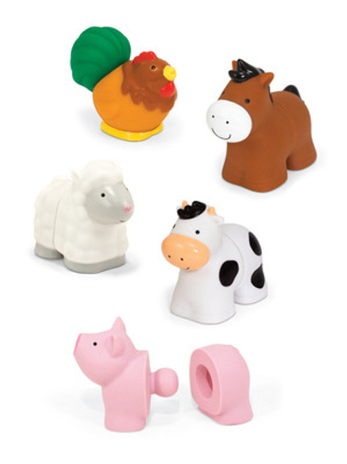 Pop Blocs Farm Animals Learning Toy