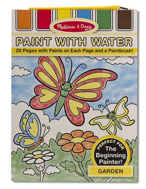 Garden Paint with Water Kids' Art Pad