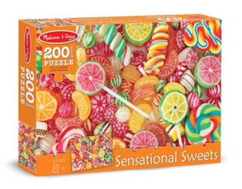 Sensational Sweets Cardboard Jigsaw - 200 Pieces