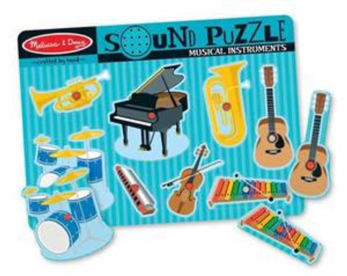 Musical Instruments Sound Puzzle - 8 Pieces