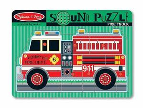 Fire Truck Sound Puzzle - 9 Pieces