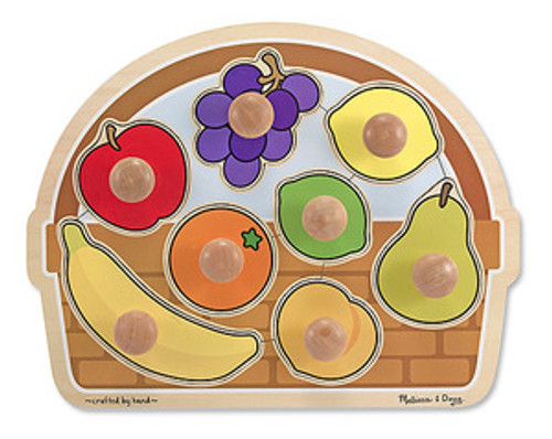 Large Fruit Basket Jumbo Knob Puzzle - 8 pieces