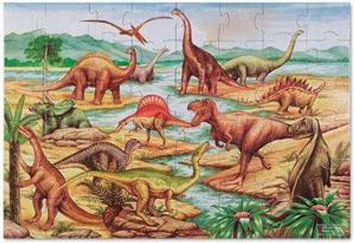 Dinosaurs Floor Puzzle - 48 Pieces