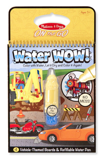 Water WOW! Vehicles - ON the GO Travel Activity