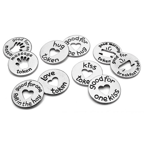 Love Tokens - Set Of 10