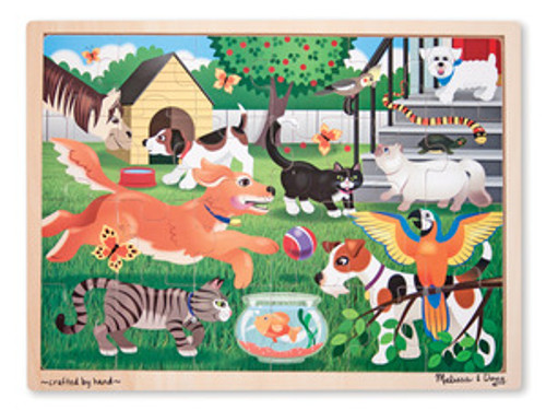Pets Wooden Jigsaw Puzzle - 24 Pieces