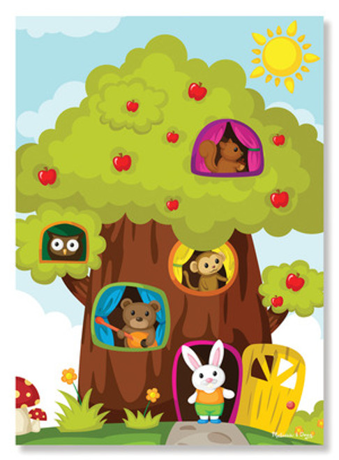 Treehouse Friends Cardboard Jigsaw - 30 Pieces