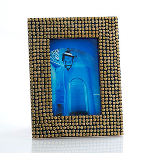 Bazzar 4" X 6" All Over Studded Picture Frame