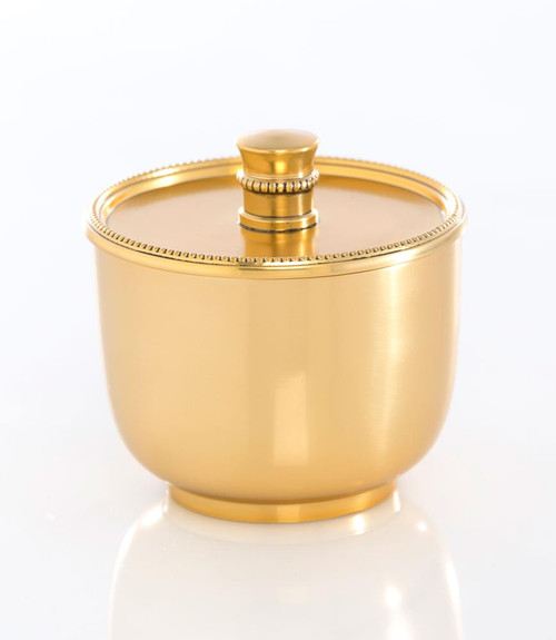Vichy Container ,   Gold Tone