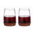 Wooden Base Wine Glasses - Set Of 2