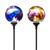 Solar Light Garden Stake - Flower Globes