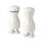 Footed Salt And Pepper Shakers