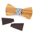Interchangeable Wood Bow Tie Boxed Set