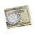 Custom Latitude Longitude Money Clip