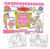 Jumbo Coloring Pad - Pink