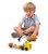 Trailer & Excavator Wooden Vehicles Play Set