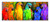 Parrot Rainbow Cardboard Jigsaw - 1000 Pieces
