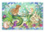 Mermaid Playground Floor Puzzle - 48 pieces