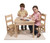 Wooden Table & Chairs 3-Piece Set