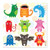 Mini Monsters Cardboard Jigsaw - 30 Pieces