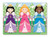 Dress-Up Princesses Peg Puzzle - 9 Pieces