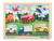 On the Road Vehicles Wooden Jigsaw Puzzle - 12 Pieces