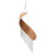 Bent Leaf Frond Wind Chime