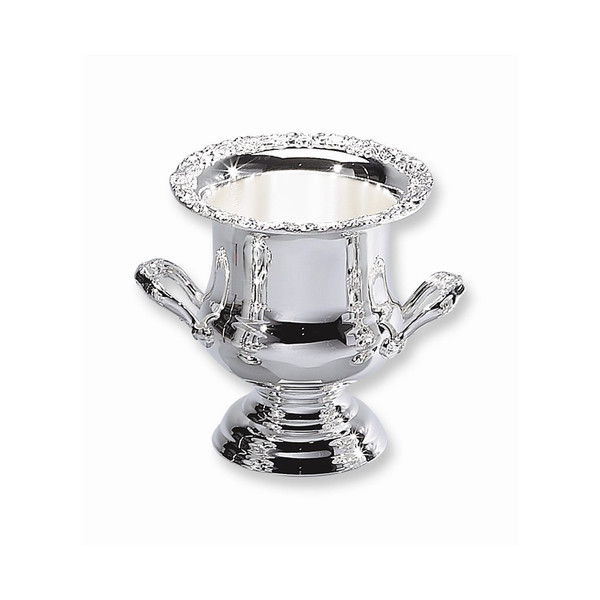 Silver-plated Antiqued Wine Cooler - Engravable Personalized Gift Item